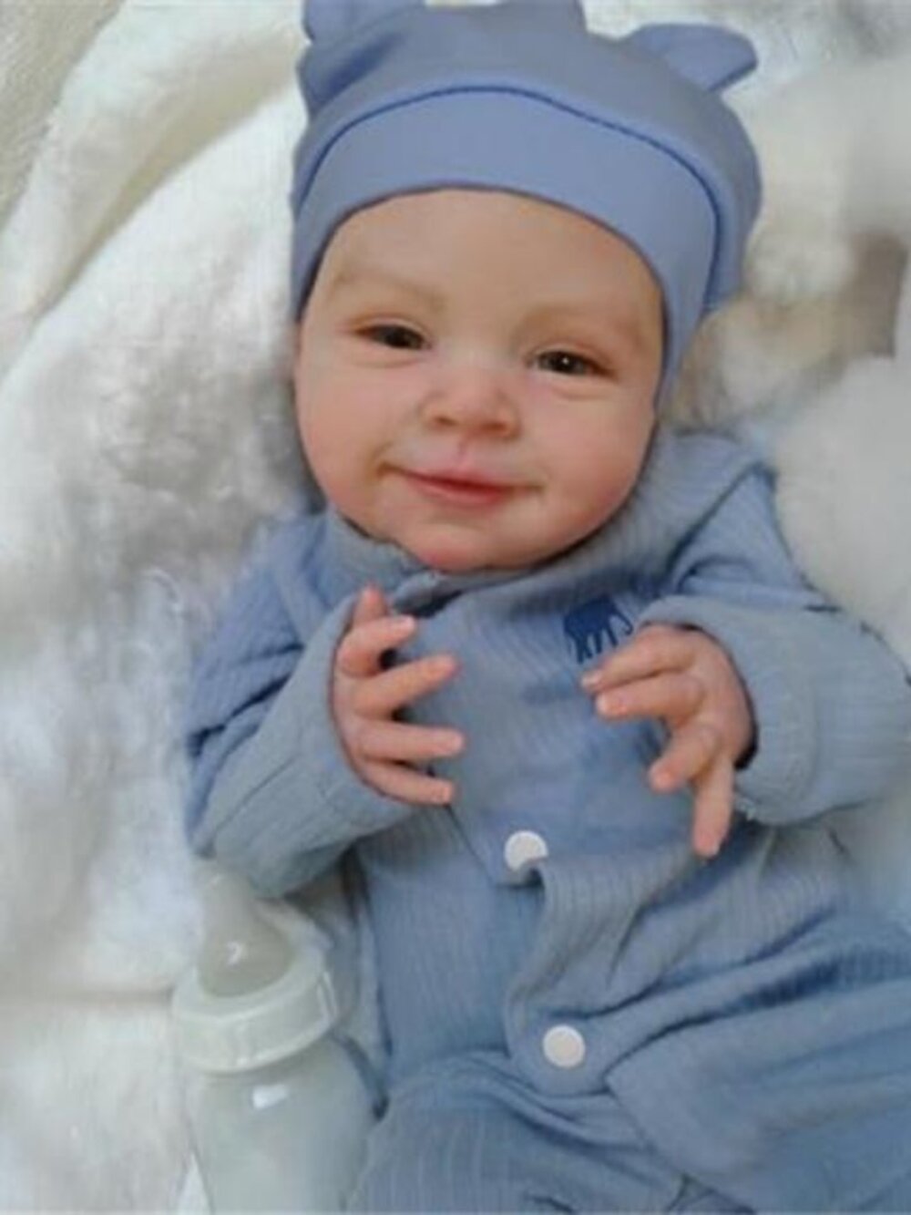 18 Inch Lifelike Newborn Baby Doll - Picture 3 of 6